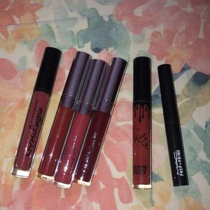 COLOUR POP, KYLIE, NYX, AND MAC LIQUID LIPSTICK BUNDLE